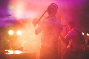 Jazz Musiker auf der Bühne Pankow Pfingsten